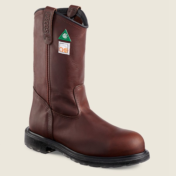 Bottes de Sécurité Red Wing - Supersole® 2.0 - 11-Inch Csa Toe Pull-On - Bordeaux - Homme 361OWKCVU